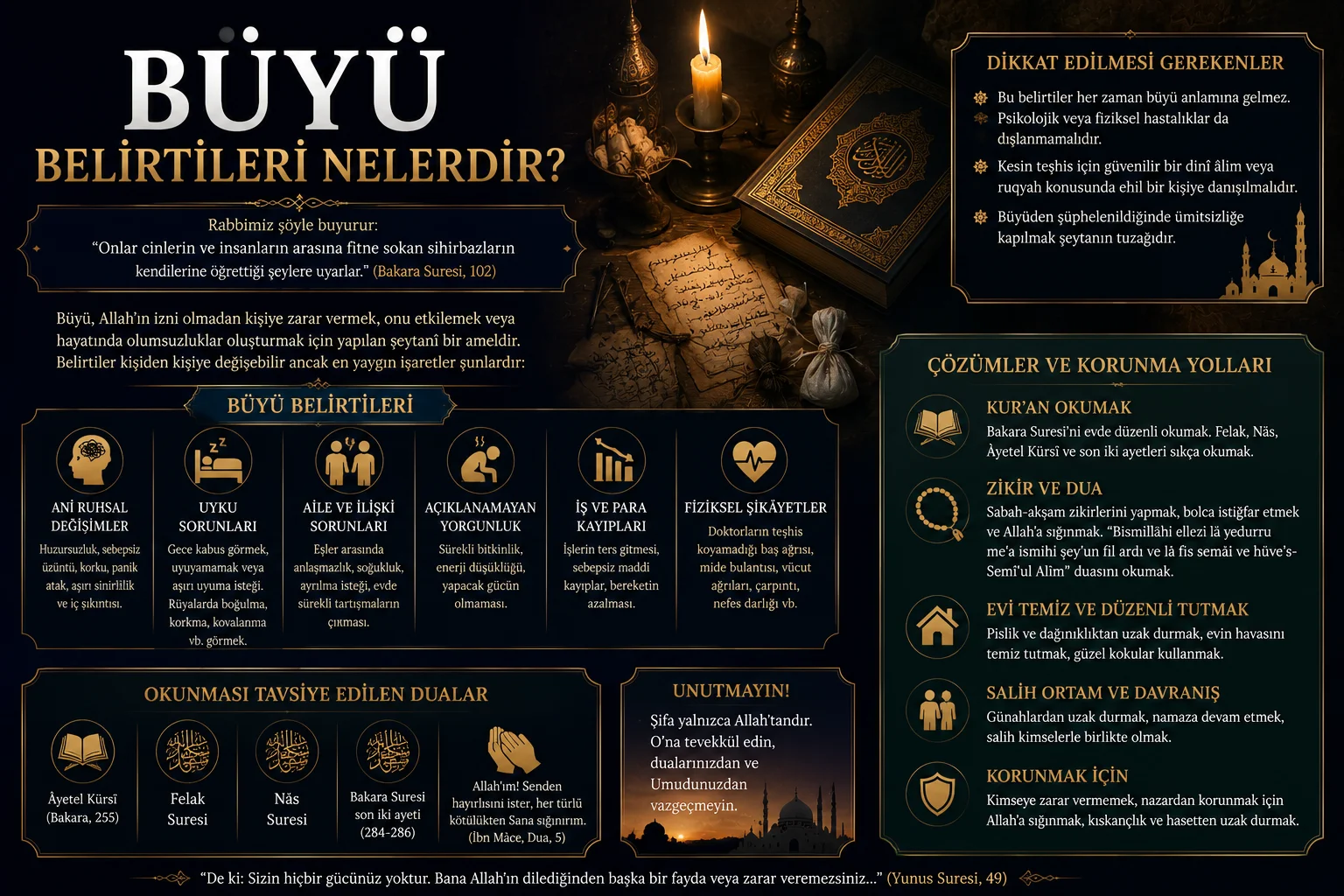 Büyü Belirtileri ve İslam'daki Yeri