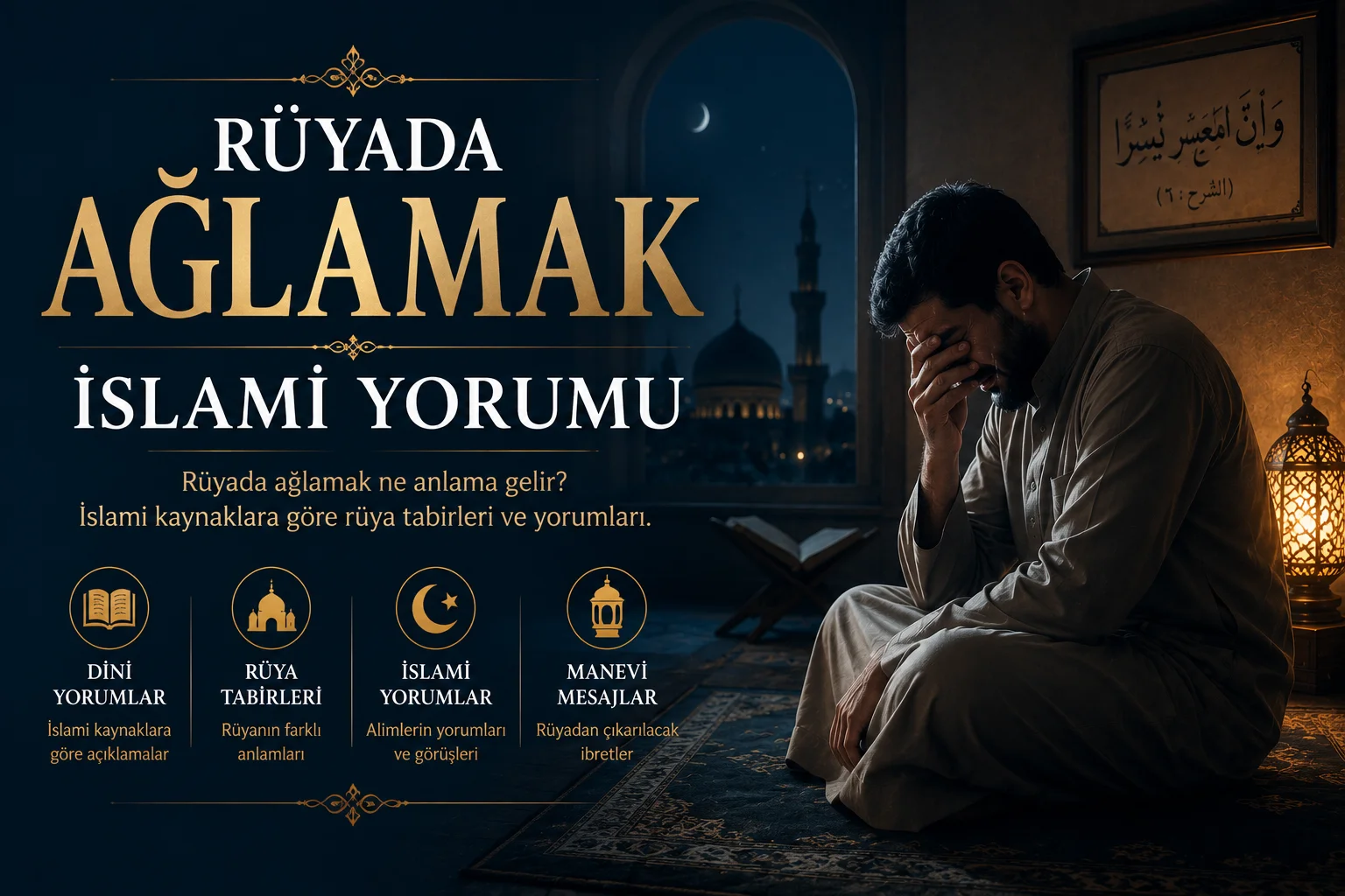Rüyada Ağlamak: İslami Yorum ve Anlamı